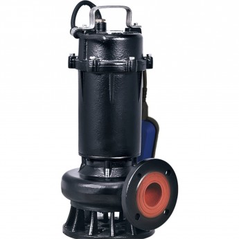 Насос фекальный LEO 65WQD15-10-1.1F (1.1 кВт, 33 м3/ч, H-15 м, d патр. 65 мм, до 20%, до 25 мм)